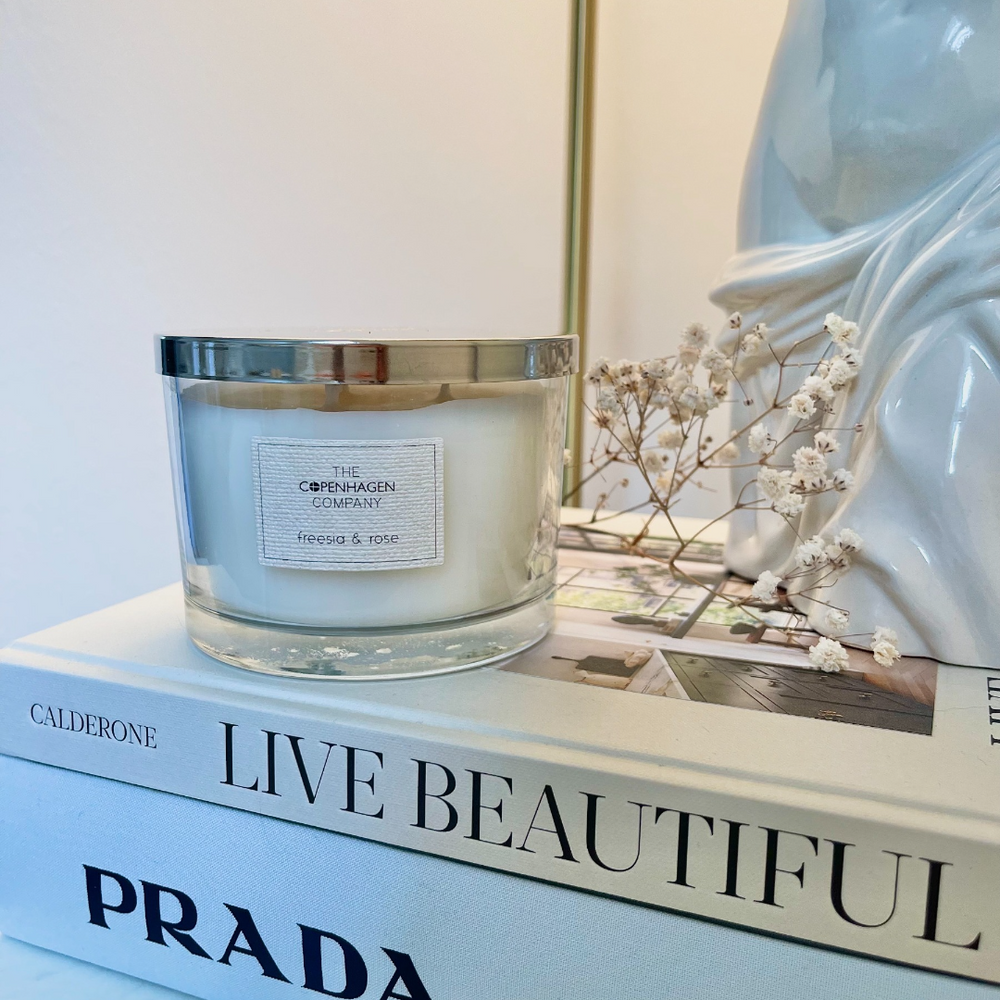 Freesia & Rose Medium Candle