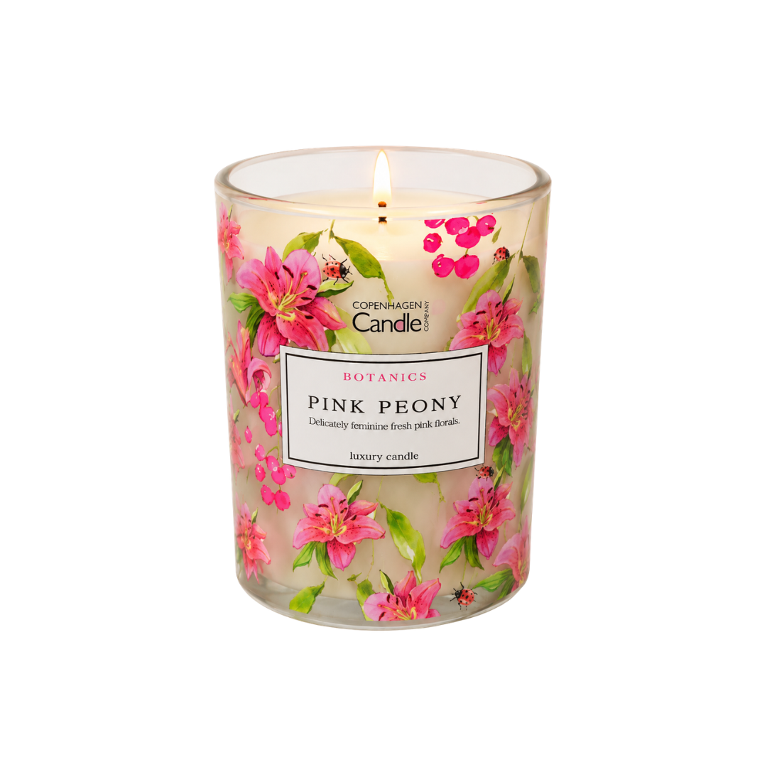 Pink Peony Classic Candle