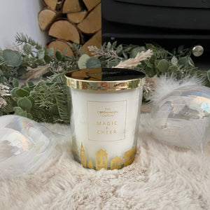 Scandi Christmas Large Candle