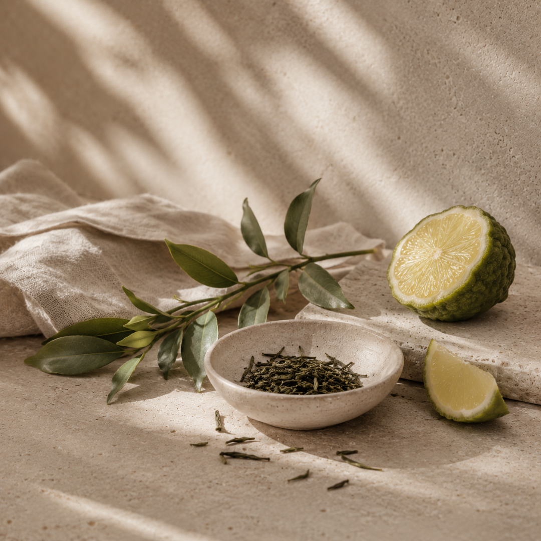 Green Tea & Bergamot Medium Candle