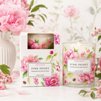 Pink Peony Classic Candle