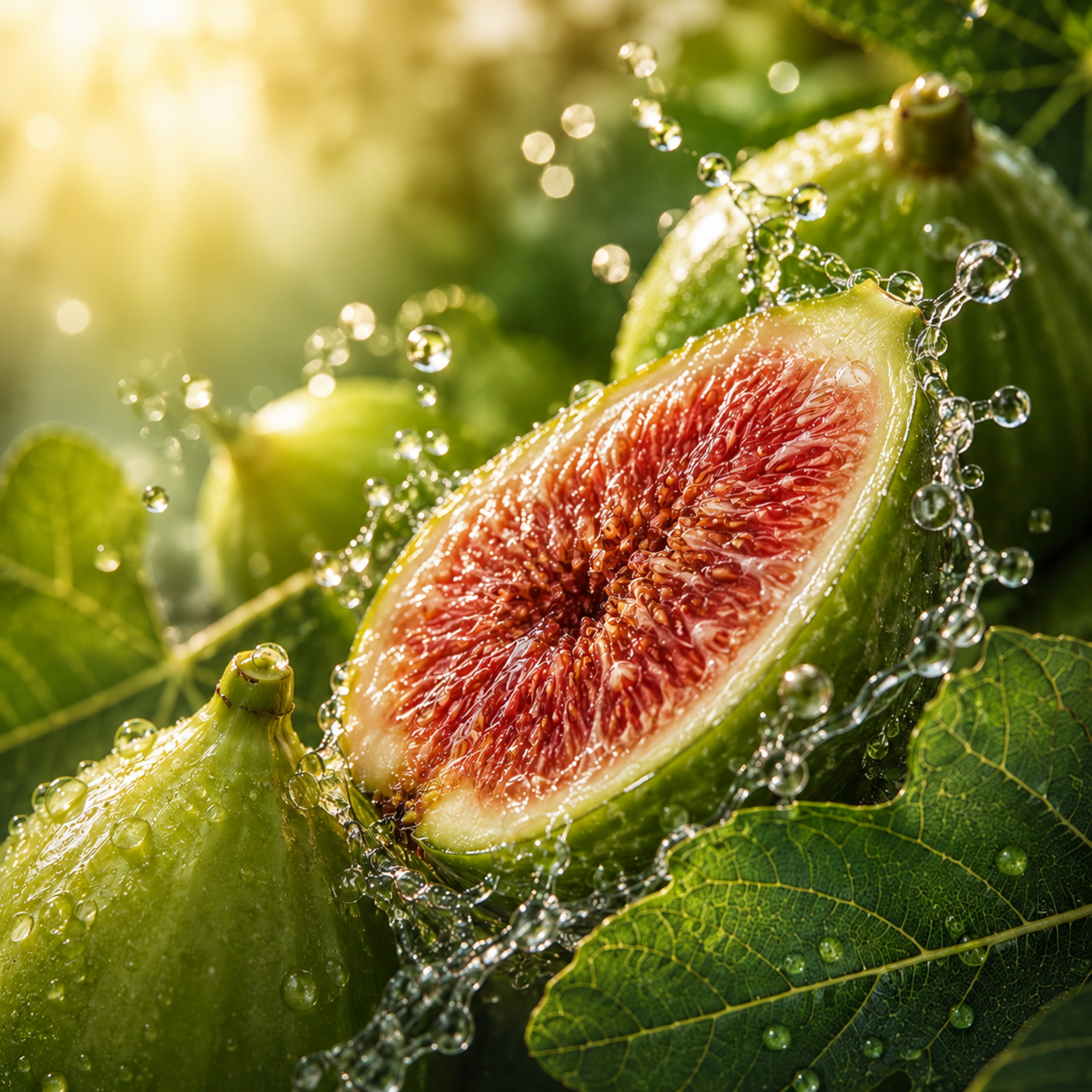 Green Fig Medium Candle