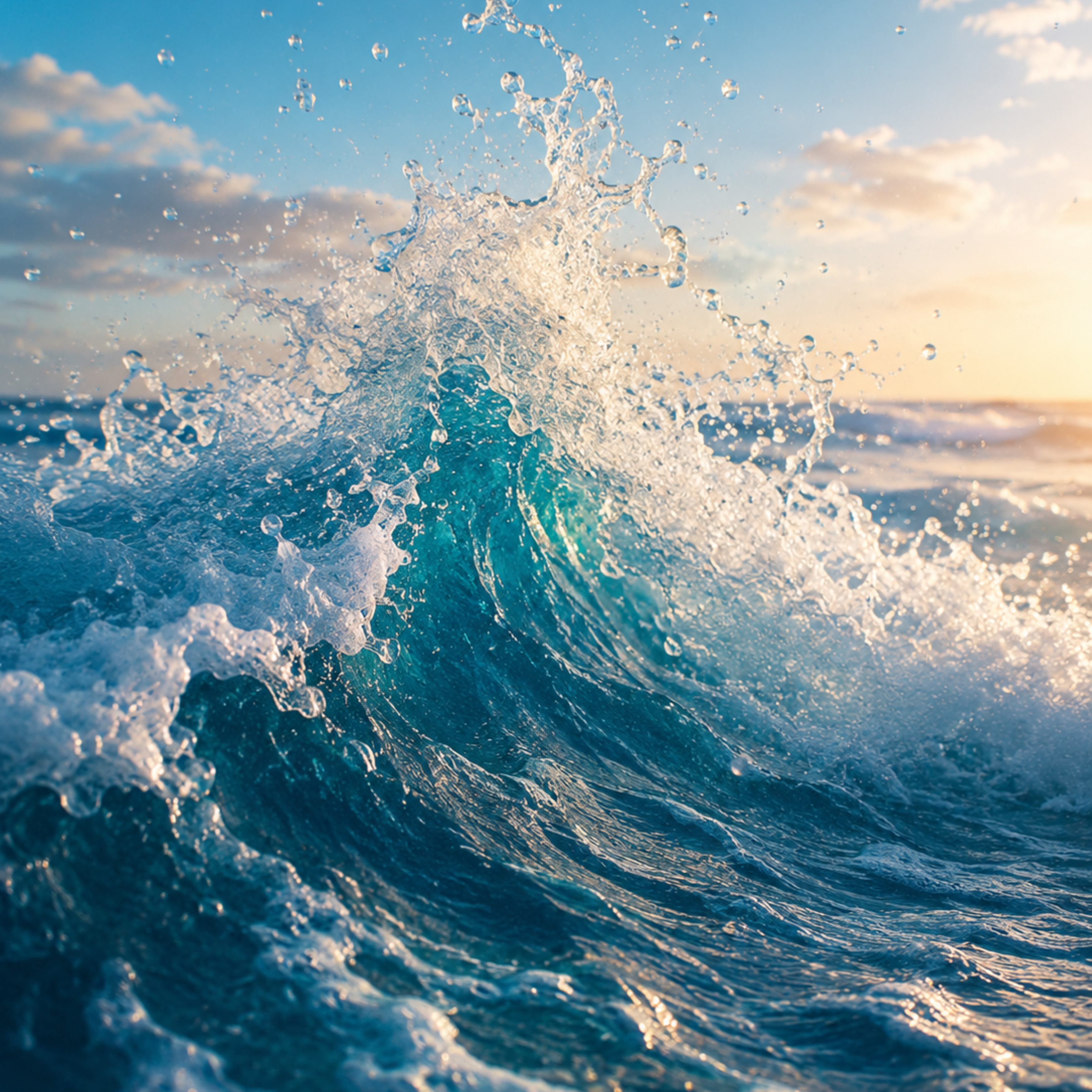 Sea Breeze Medium Candle