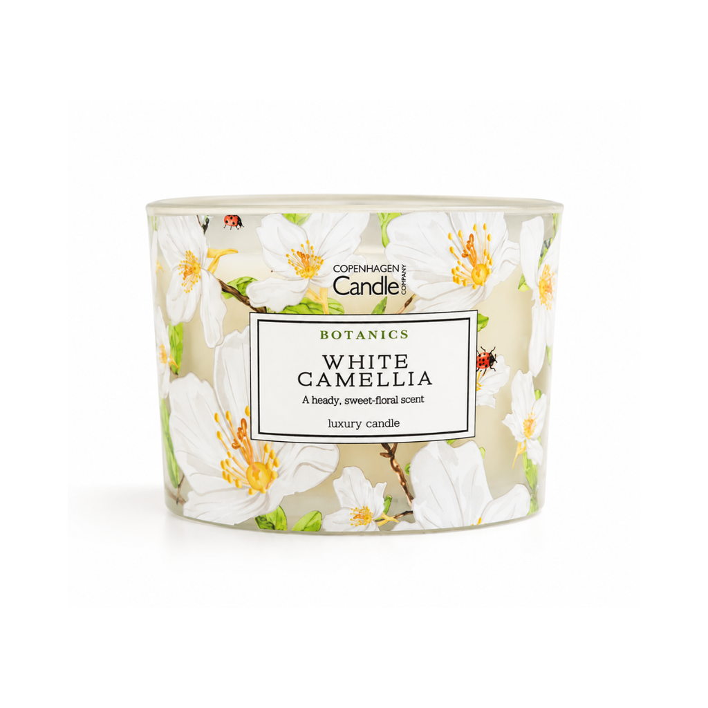 White Camellia Medium Candle