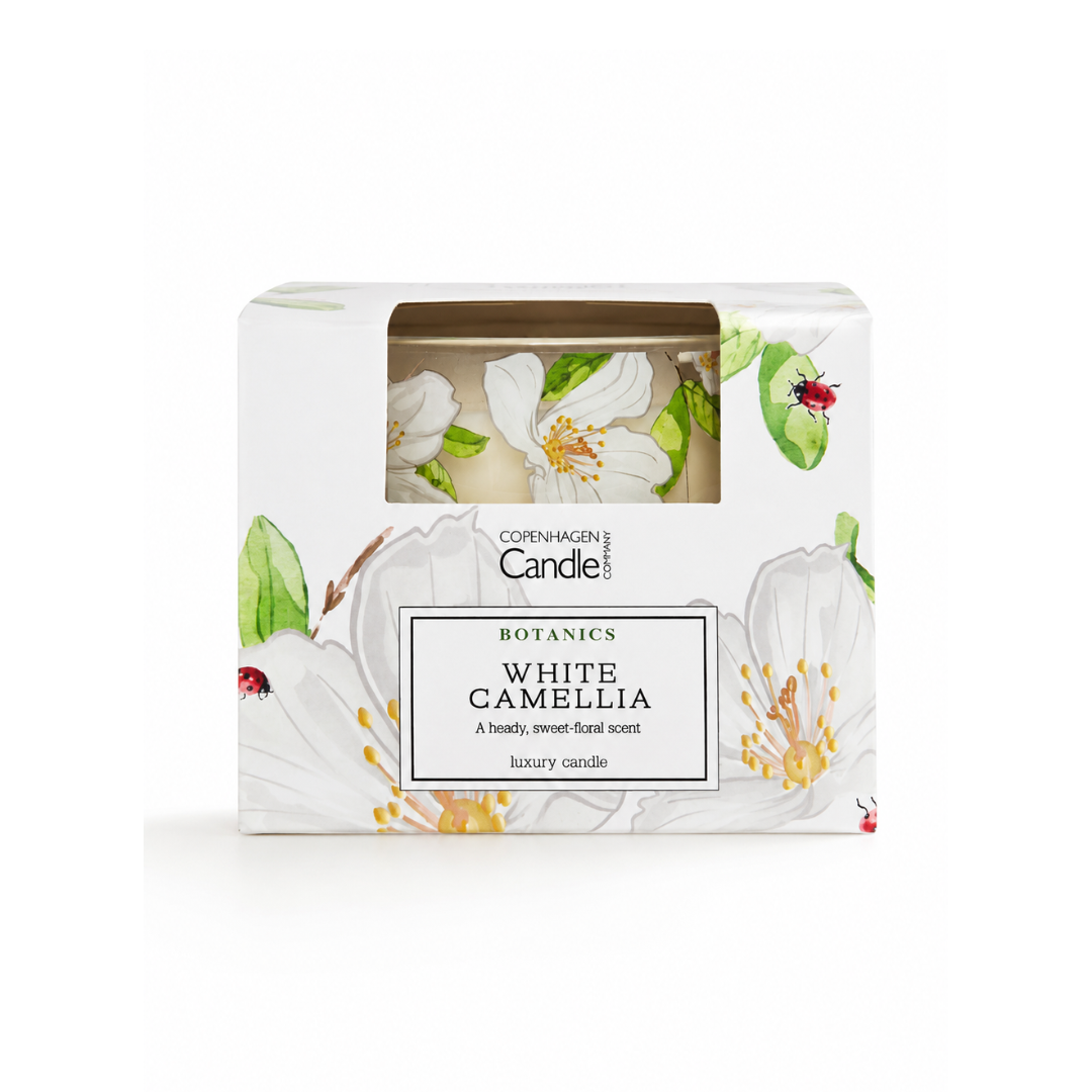 White Camellia Medium Candle